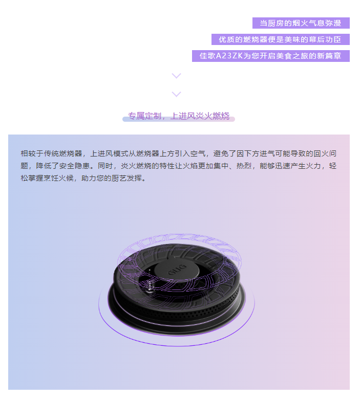 【火力全開，美味無敵】佳歌A23ZK廚房中的火焰魔法師！